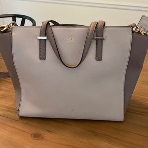 Kate Spade New York Two Tone Beige Purse